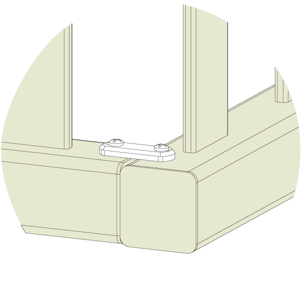 Installing Zippity Fence Panels at an Angle Other Than 90 Degrees