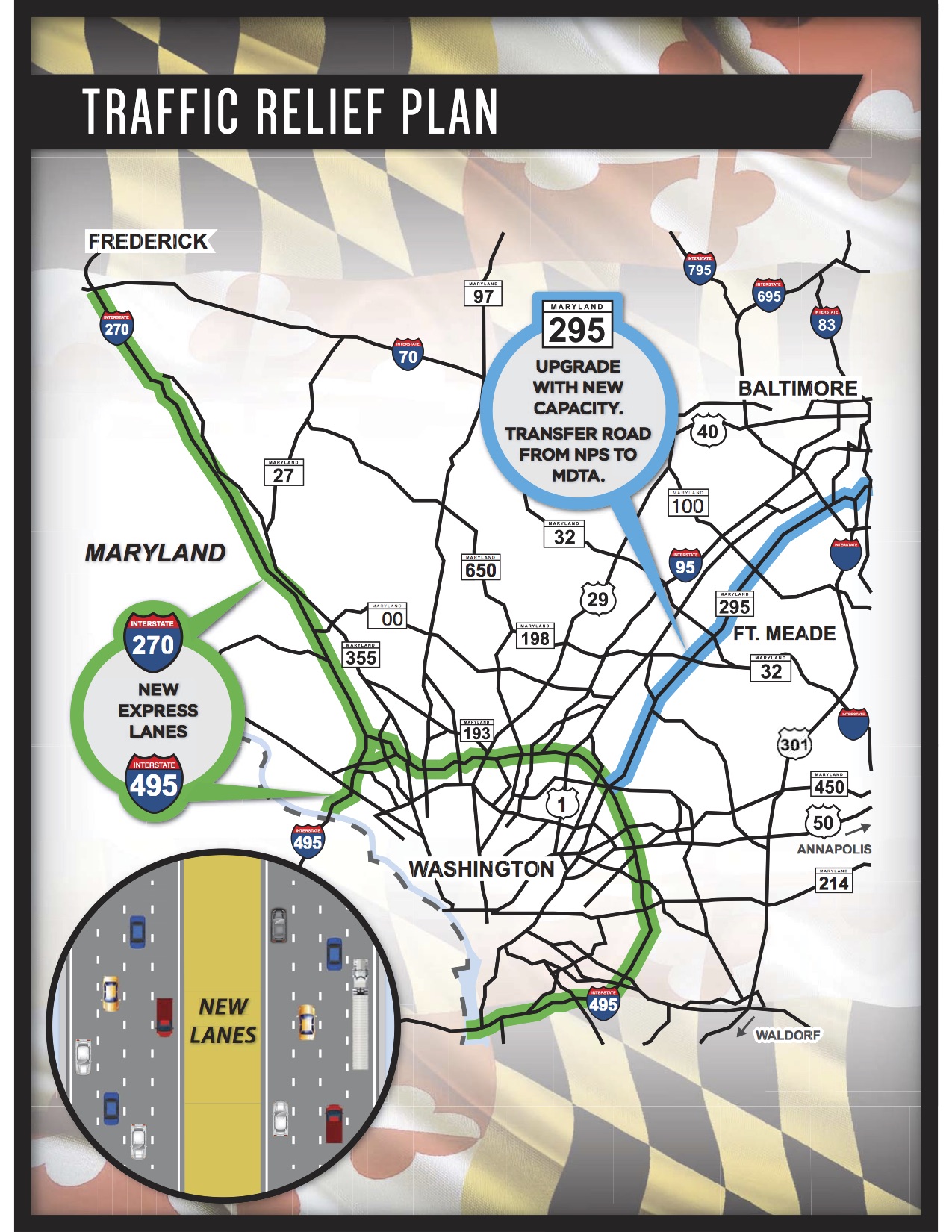 Hogan Highway Plan Could Turn Region Into Toll Lane Hogan Highway Plan Could Turn Region Into Toll Lane