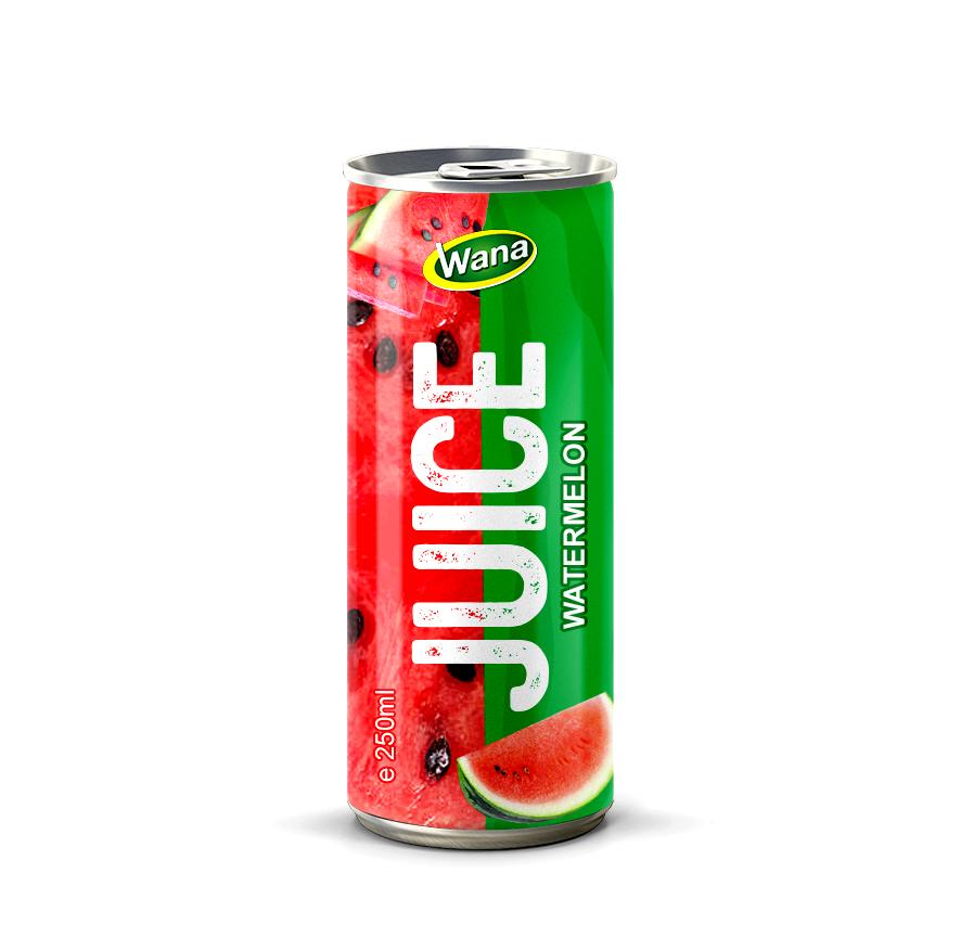 250ml Canned Strawberry Juice Drink from Vietnam brand Wana Beverage