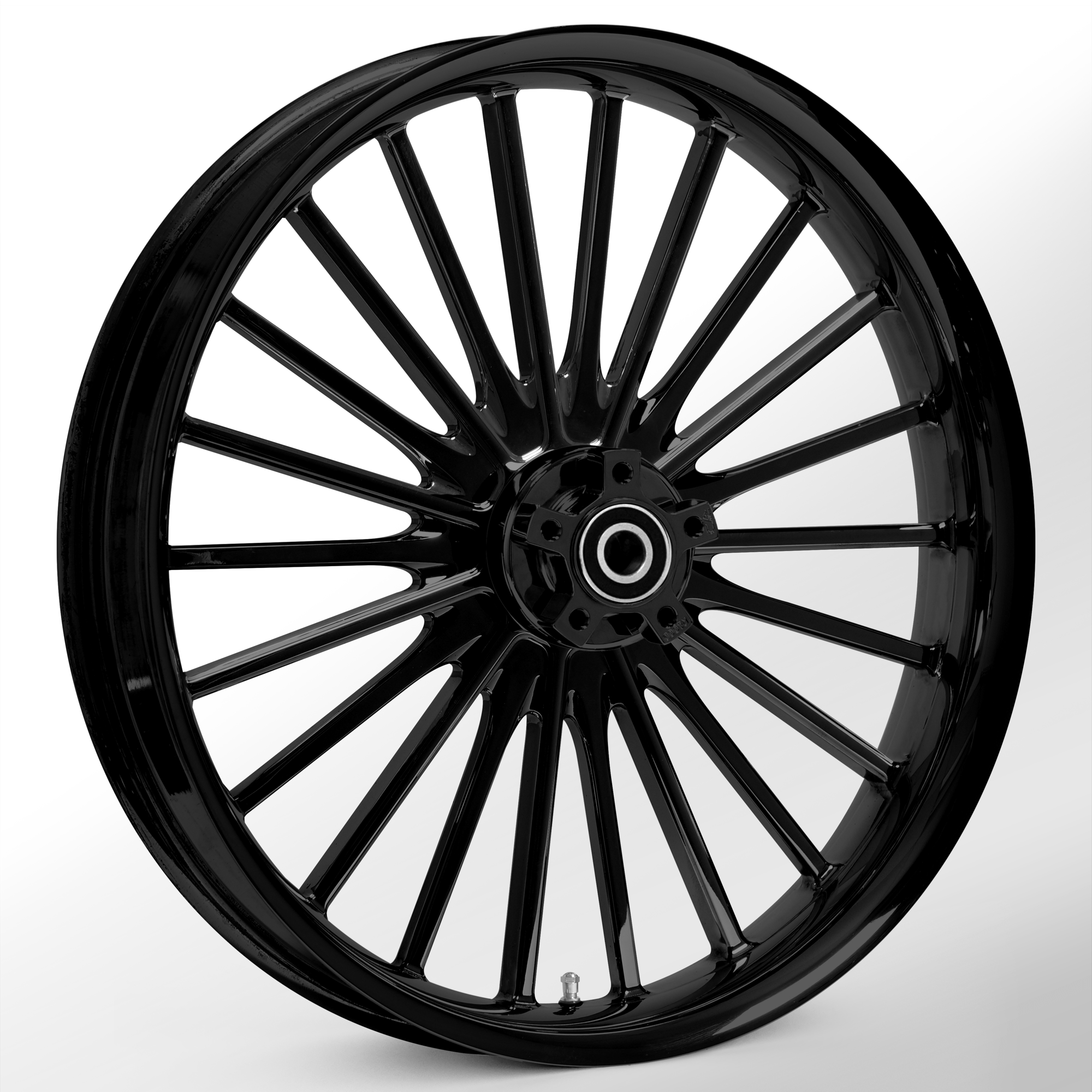 Pulse Black 18 X 5.5" Front Wheel 20002022 Harley Touring Bagger RYD