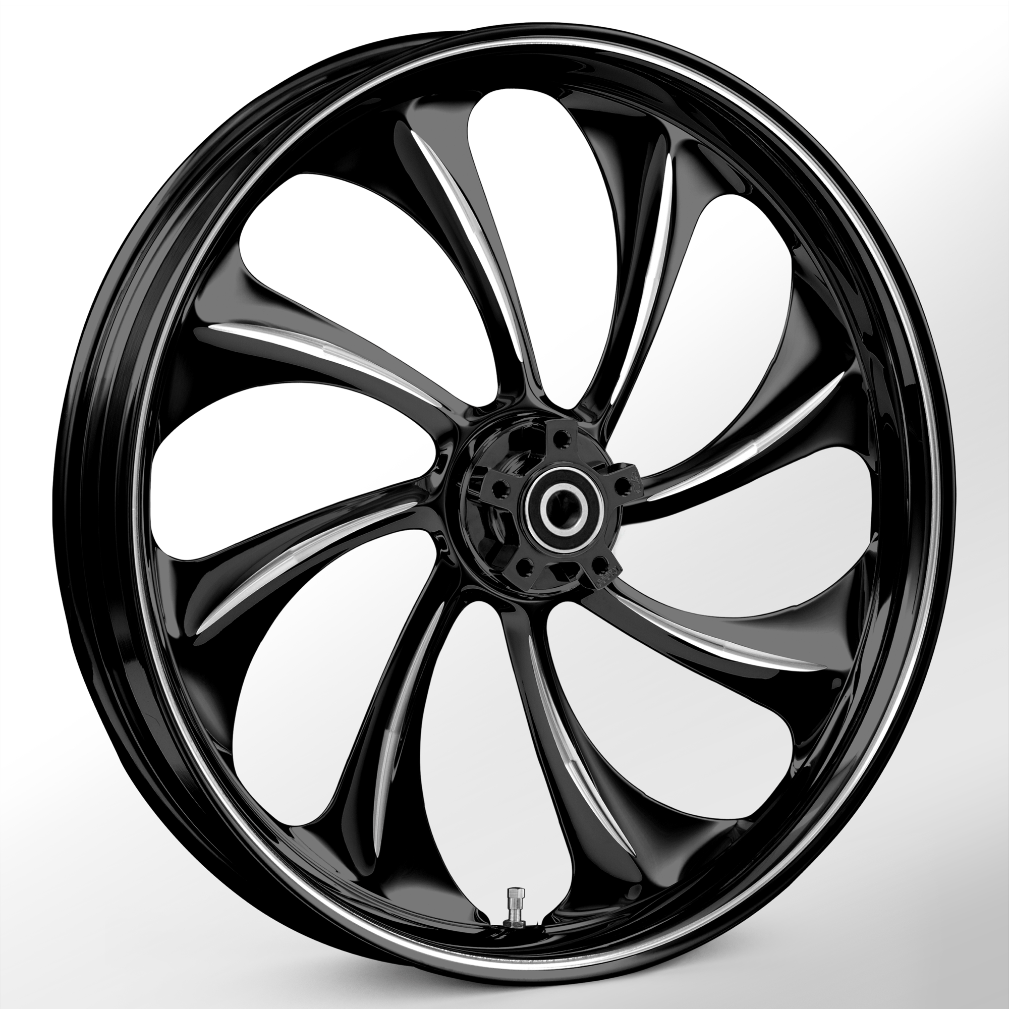Twisted Starkline Black 19 X 3.0" Front Wheel 200024 Harley Touring