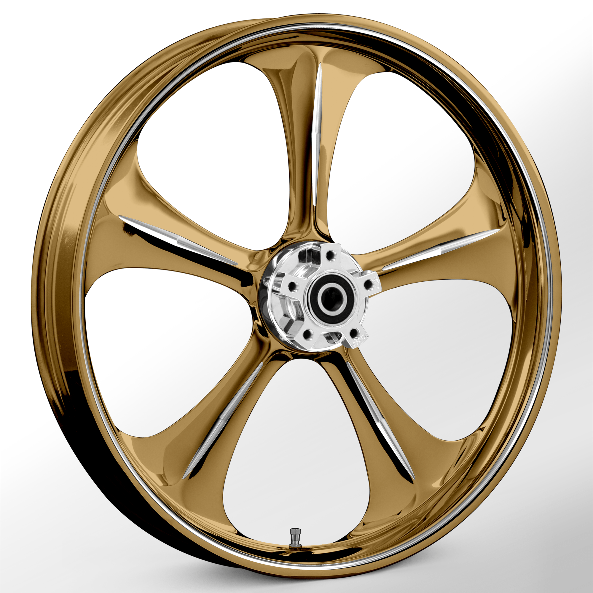 Adrenaline Dyeline Gold Wheels RYD Wheels WanaRyd Motorcycle