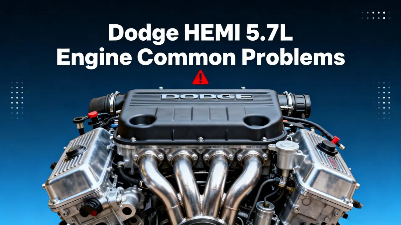 Dodge 5.7 HEMI Problems: Lifter Tick, Cam Failure & Fixes