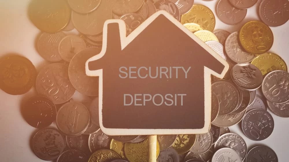 security deposit for renting