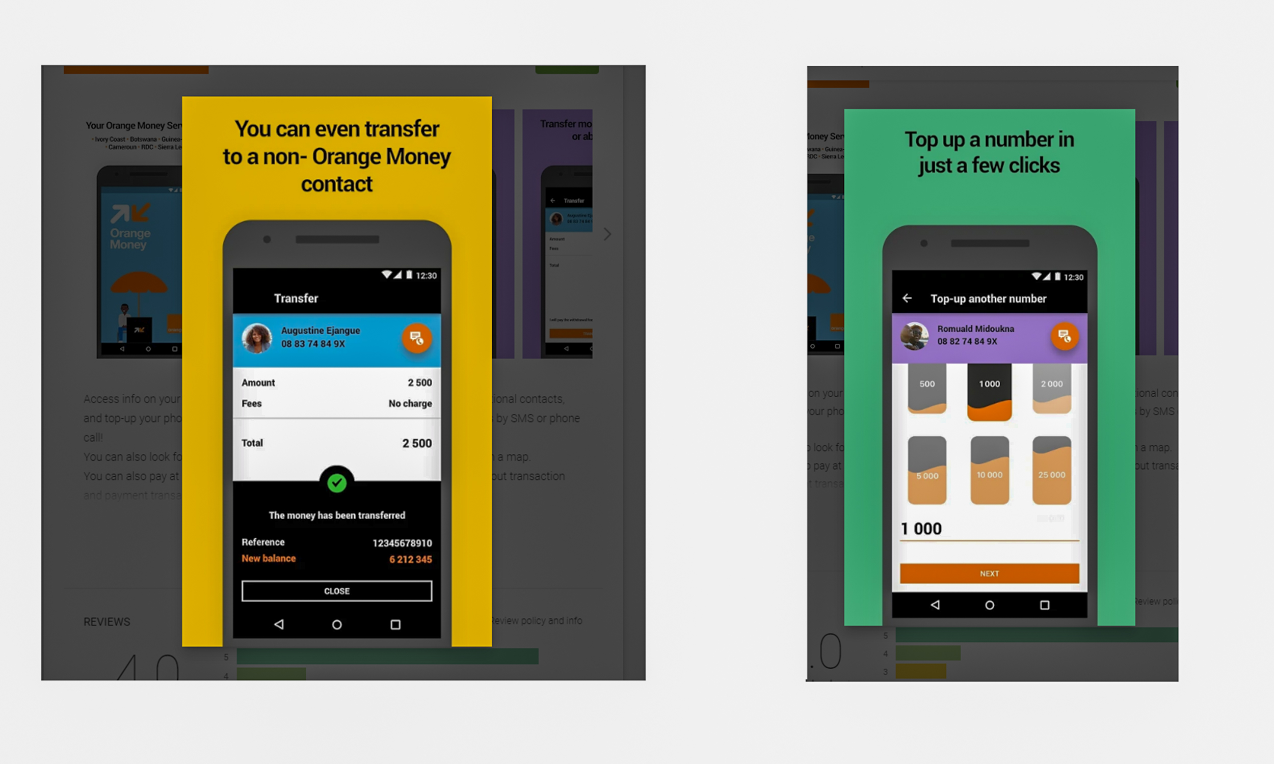 ORANGE des améliorations sur l'application Orange Money