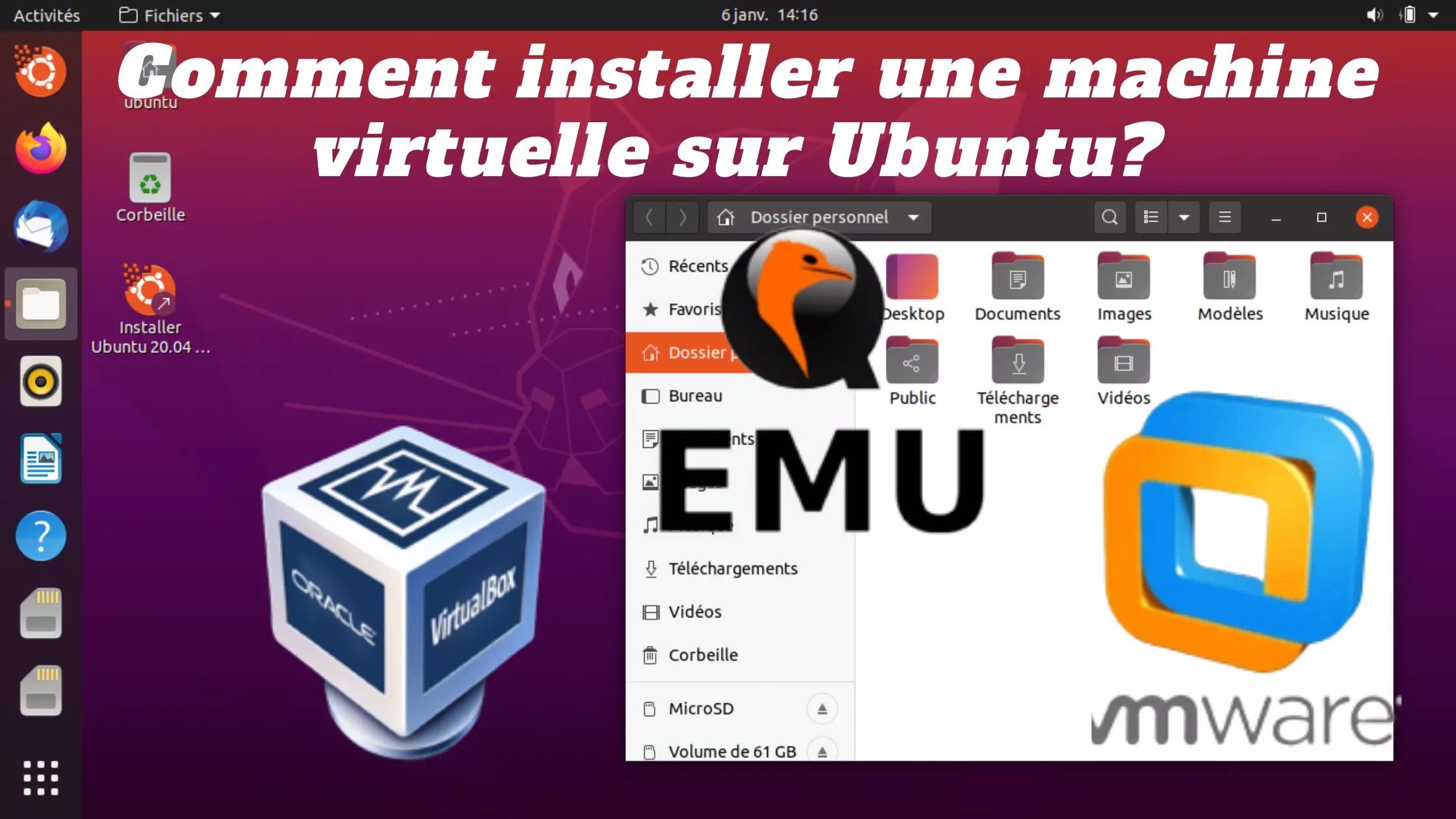 Comment créer une machine virtuelle sur Ubuntu ? WandaTech