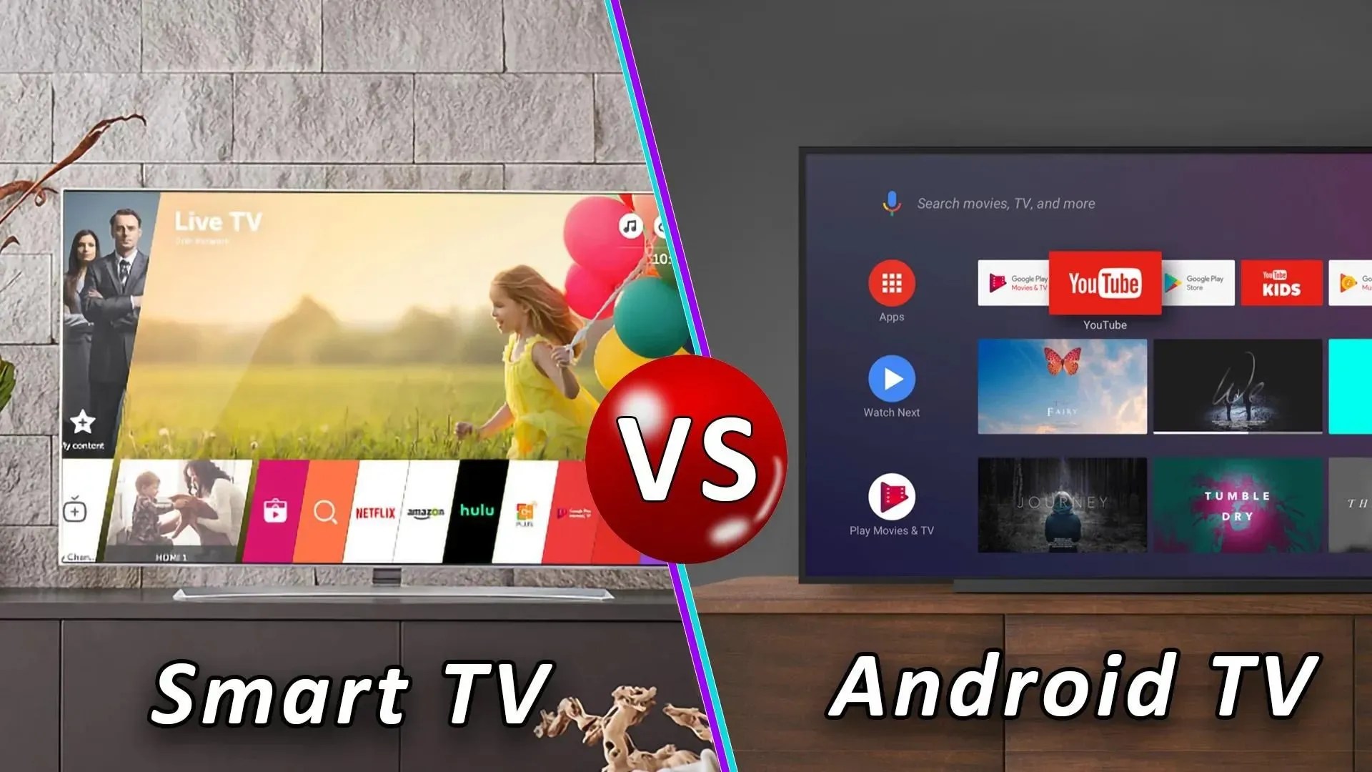 Smart TV vs Android TV Laquelle est la meilleure ? WandaTech