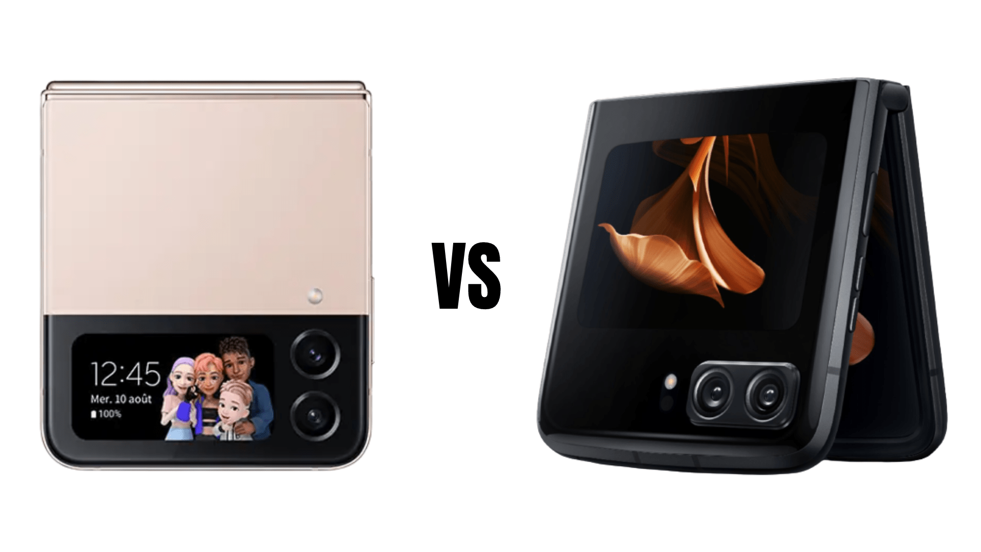 Galaxy Z Flip 4 vs Motorola Razr 2022 WandaTech