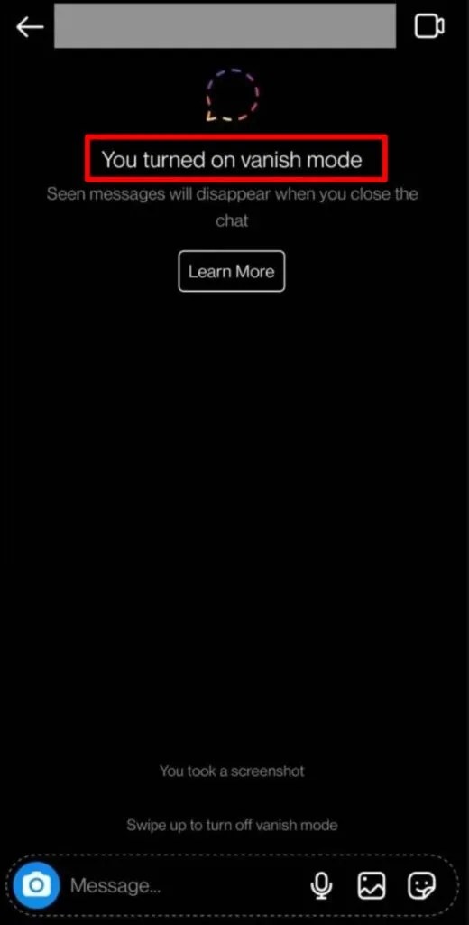 Comment utiliser le mode Vanish sur Instagram DM