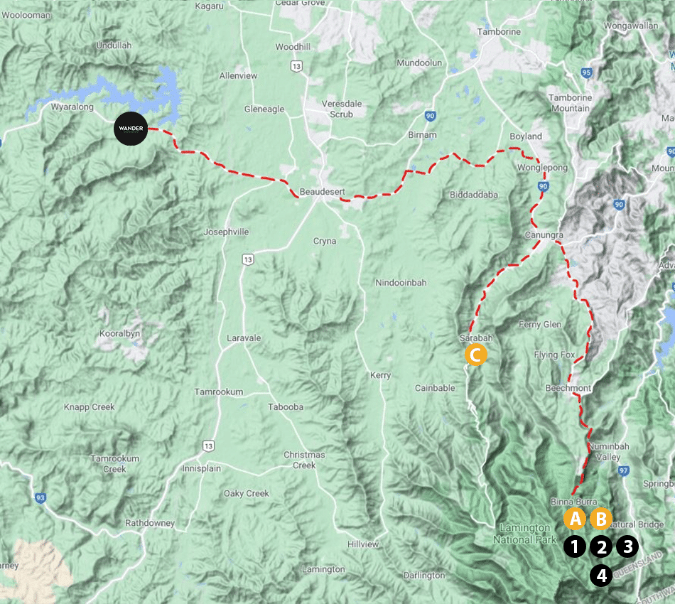 Explore The Scenic Rim Binna Burra WANDER