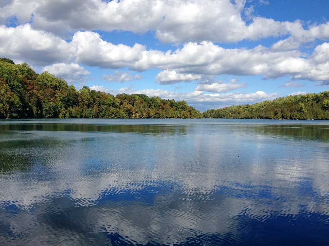Green Lakes State Park Reflection