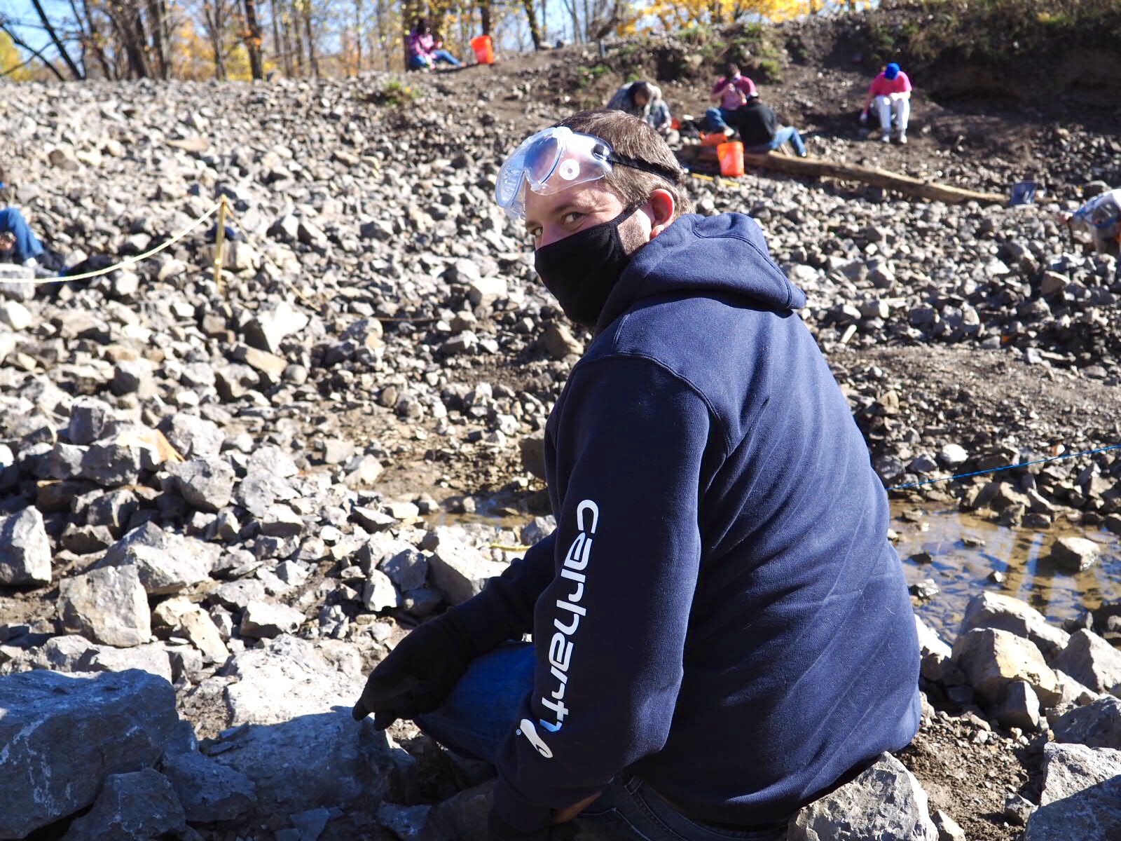 Josh at Herkimer Diamond Mines