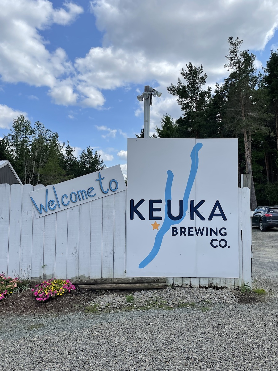 Keuka Brewing Entrance