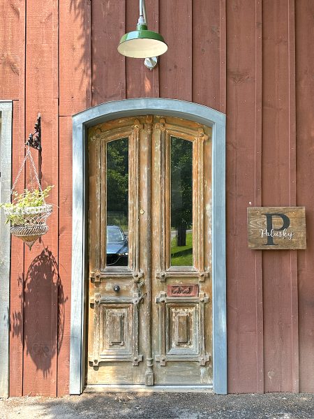 Schoolhouse Door at Blueberry Brook
