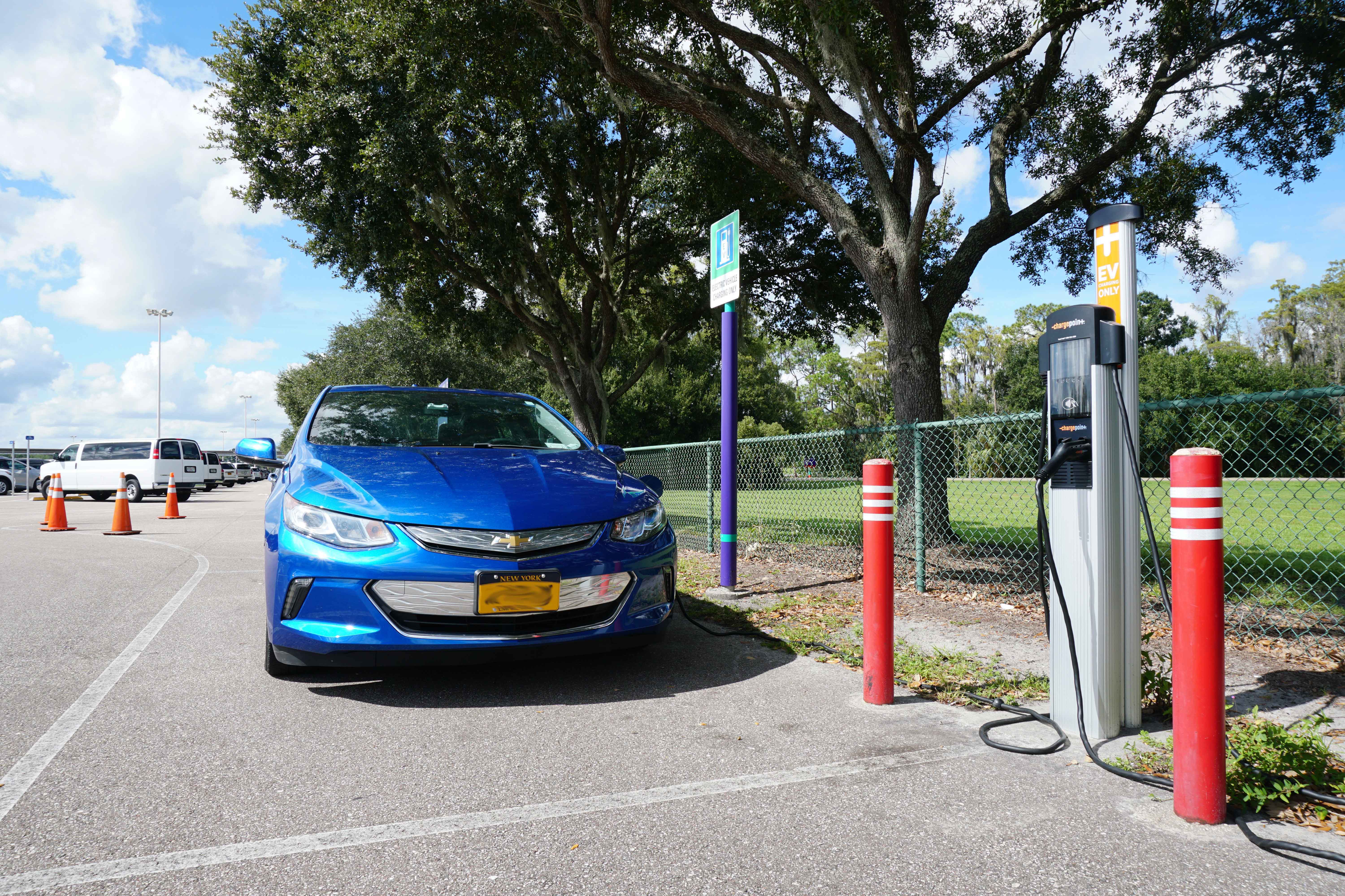 Where and How to Charge Your EV on Walt Disney World Property