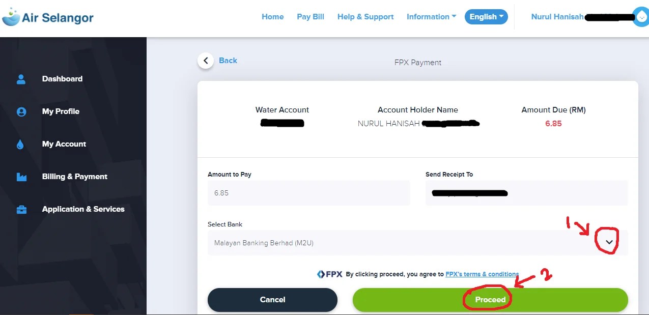 Cara Semak Bil Air (SYABAS) & Cara Membuat Aduan Secara Online