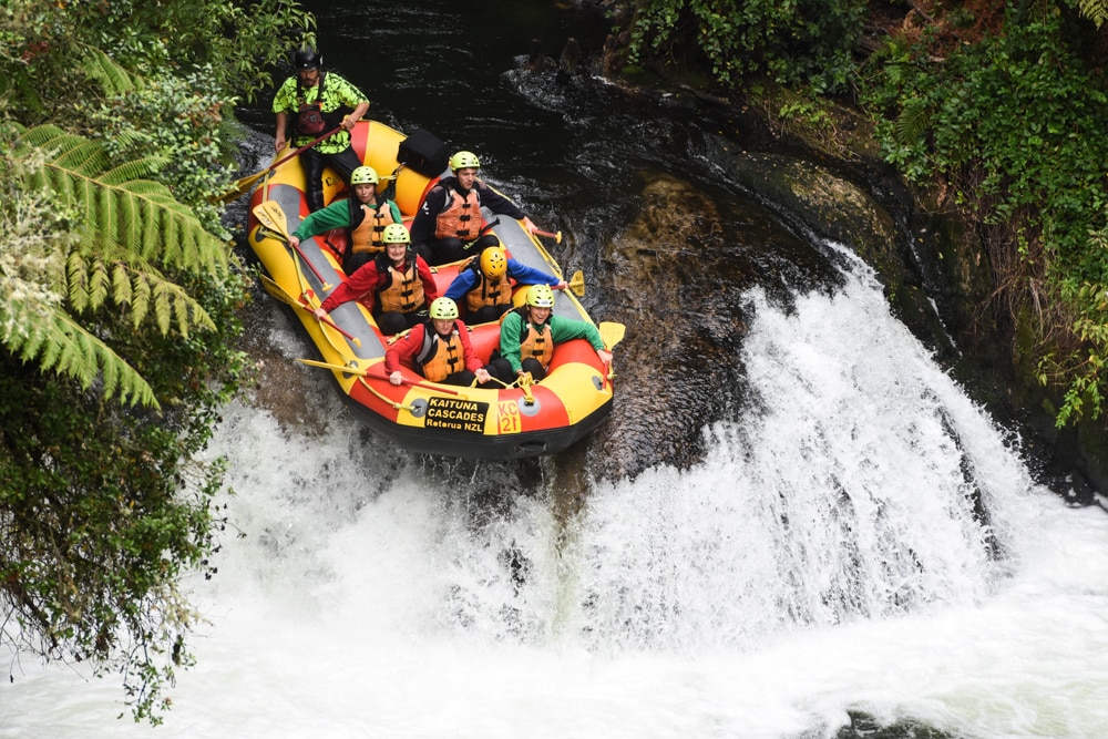 How to Survive some Epic White Water Rafting in Rotorua Wandering the