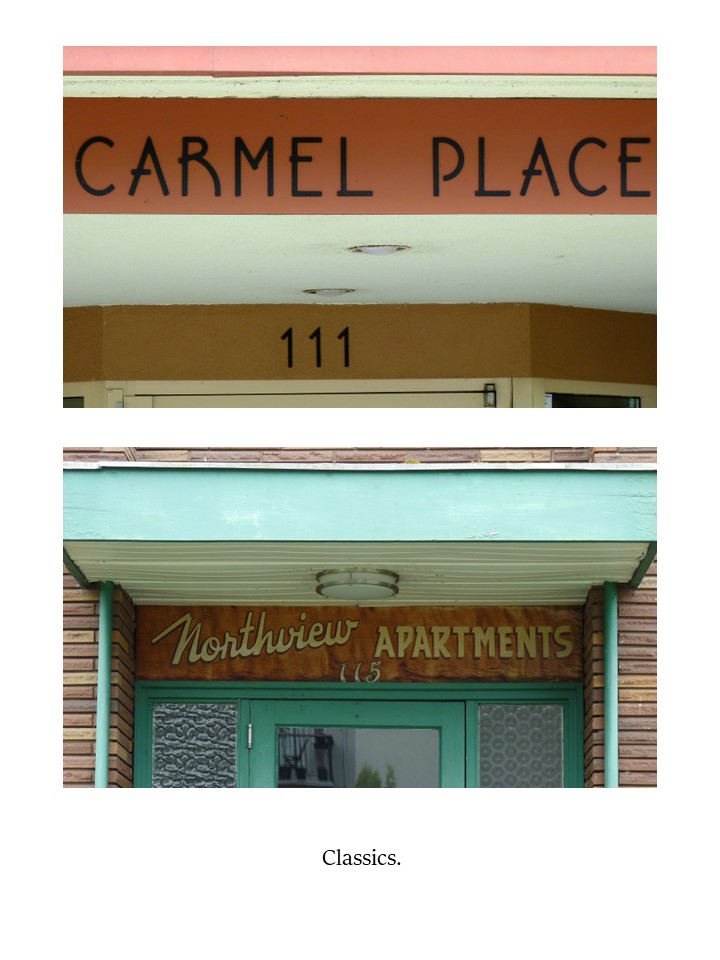 Photo collection Apartment names Wandering Attention