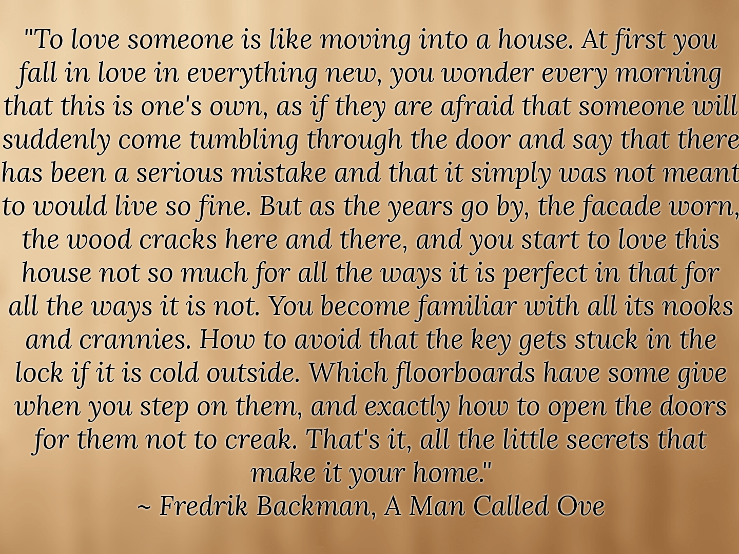 Incredible A Man Called Ove Quotes Ideas Quotable Quotes # 41: A Man Called Ove – The Pine-Scented Chronicles