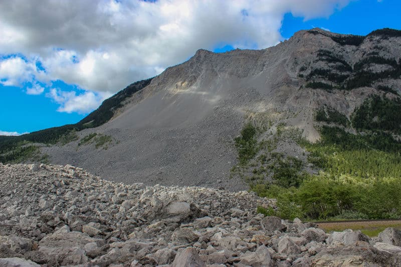 Disaster and Dark Tourism in Alberta Frank Slide