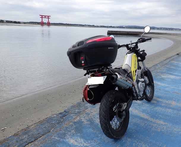 バイクで釣りに行こう！