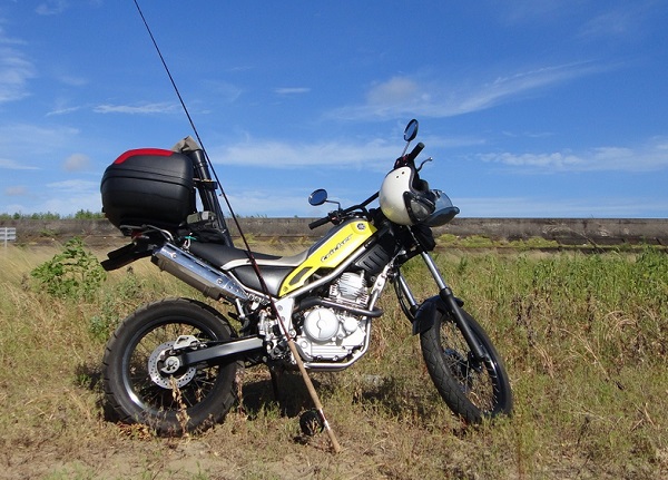 バイクで釣りに行こう！