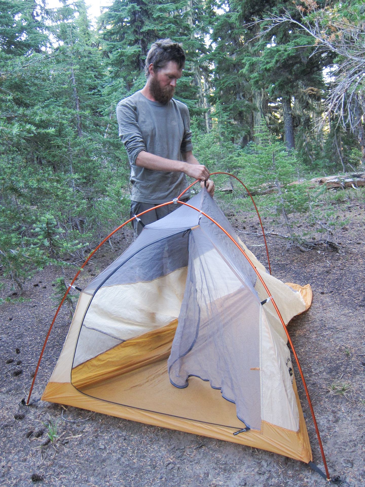 PCT Campsite Video and Tent Review Wandering the Wild