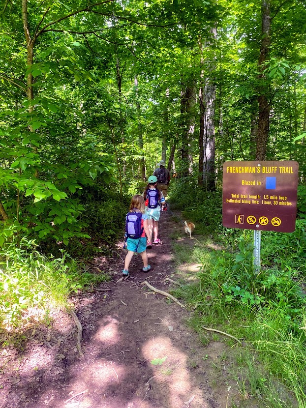 Frenchmans Bluff Trail Wandering Vaethfully