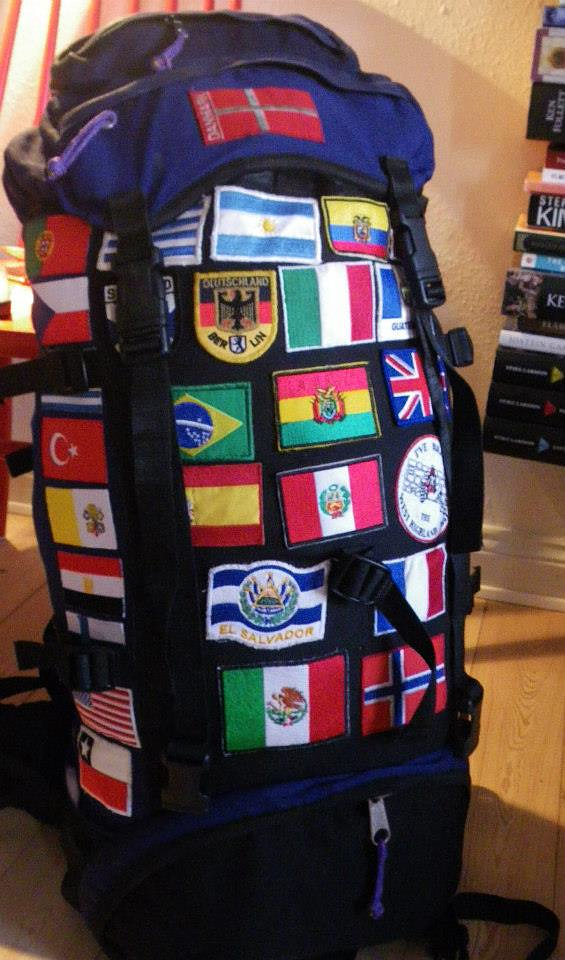 what do you do with backpack flags Wanderlass