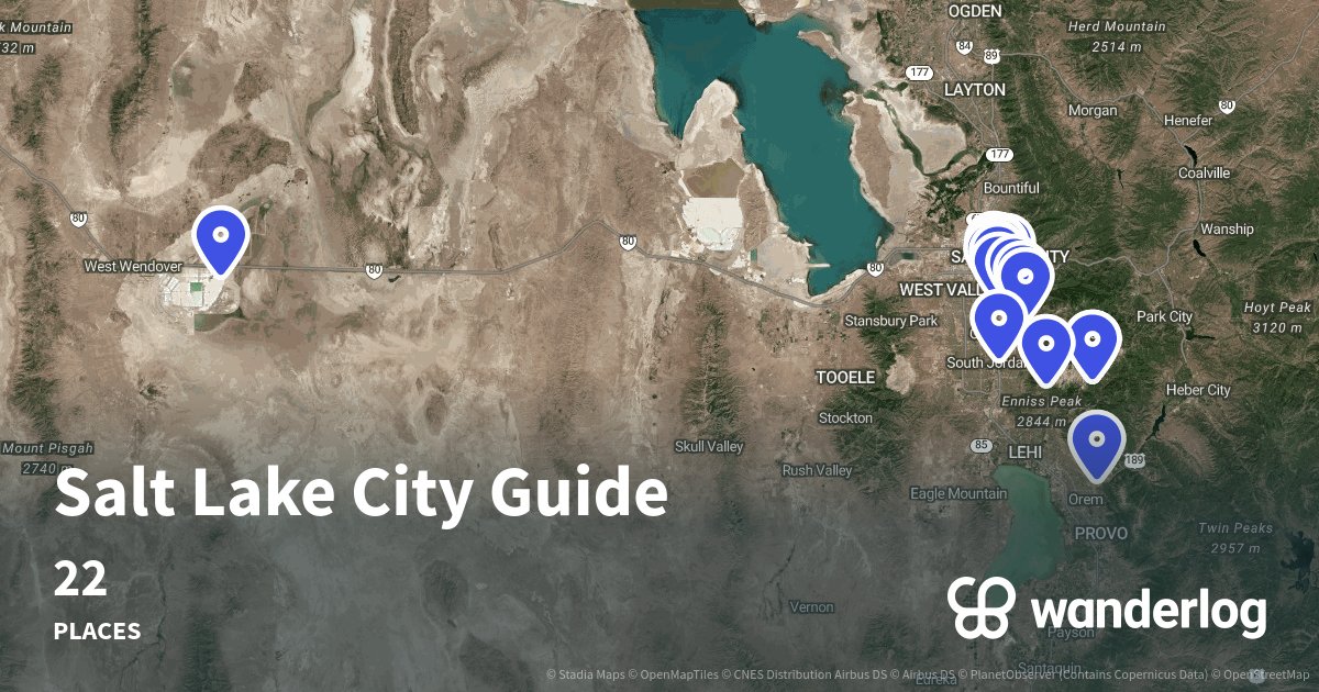 Salt Lake City Guide Wanderlog
