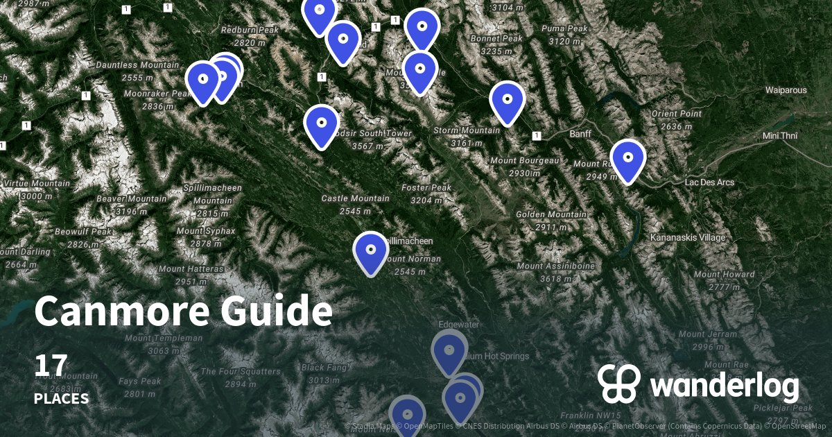 Canmore Guide Wanderlog