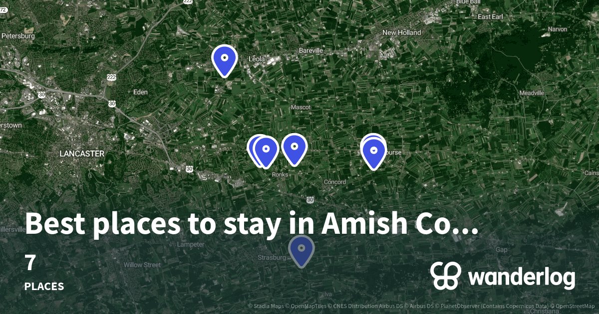 Best places to stay in Amish Country, Pa Wanderlog