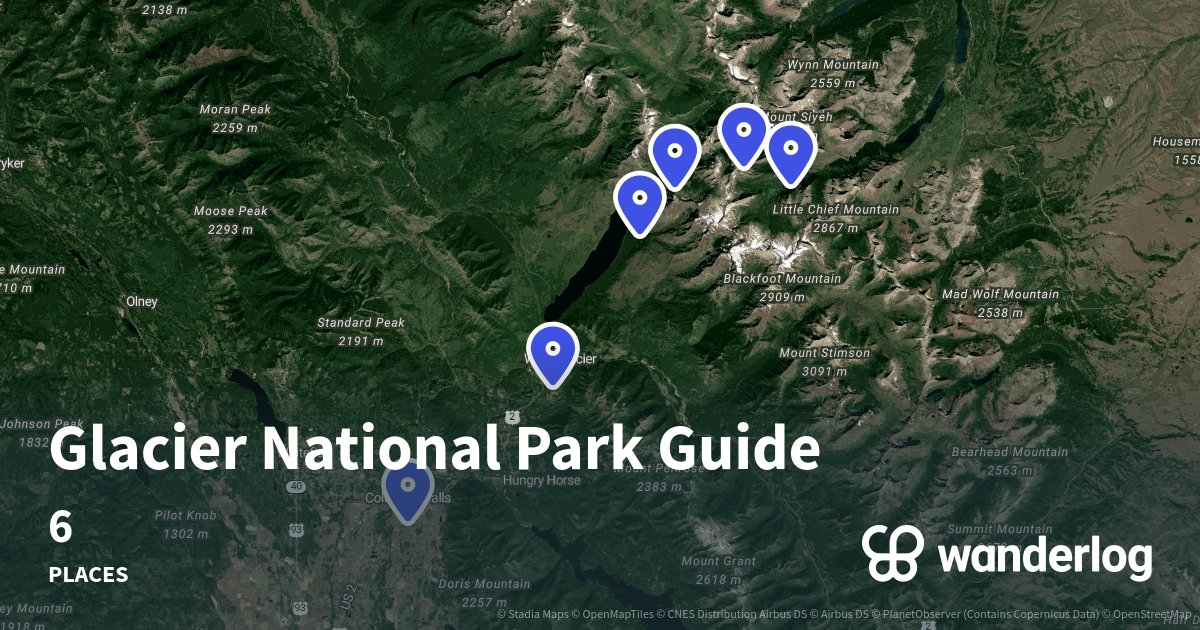 Glacier National Park Guide Wanderlog
