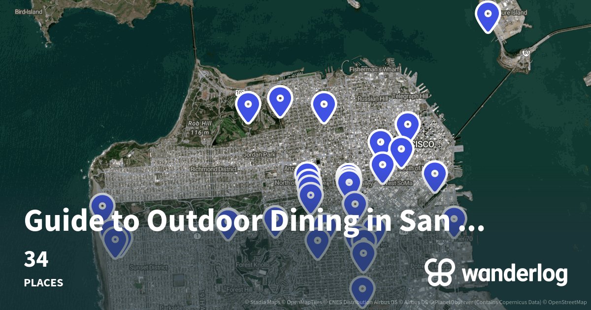 Guide to Outdoor Dining in San Francisco Wanderlog