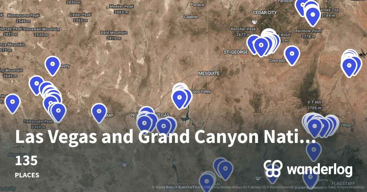 Las Vegas and Grand Canyon National Park Guide Wanderlog