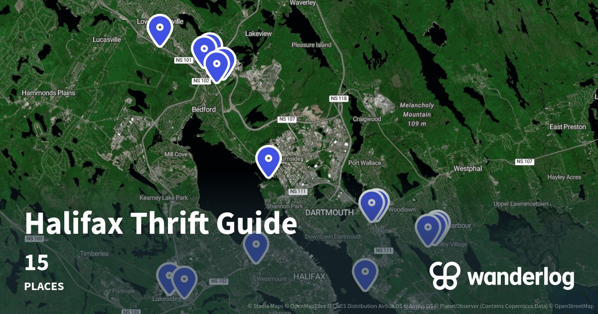 Halifax Thrift Guide Wanderlog