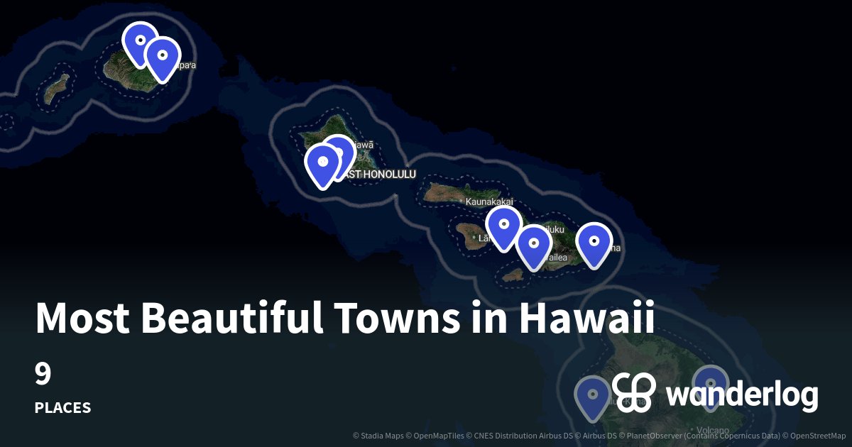 Most Beautiful Towns in Hawaii Wanderlog