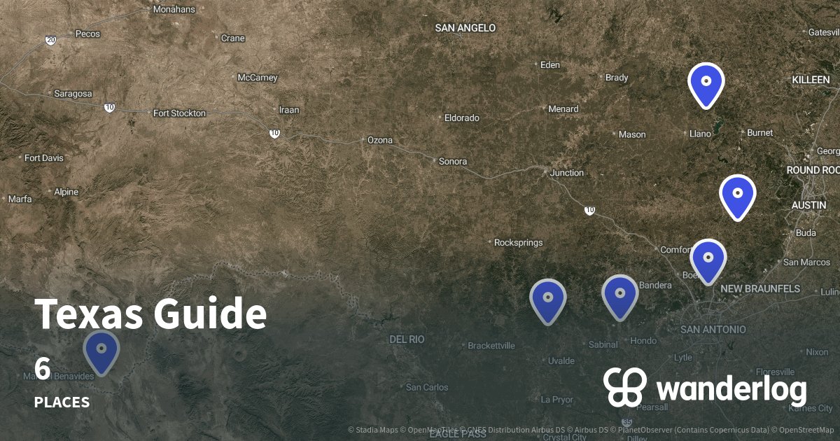 Texas Guide Wanderlog