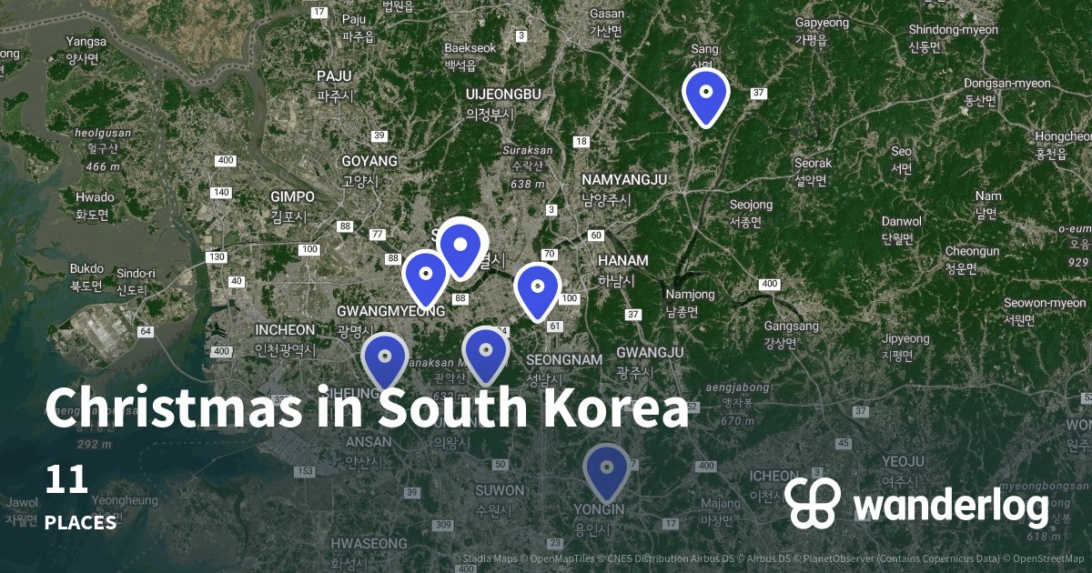 Christmas in South Korea Wanderlog