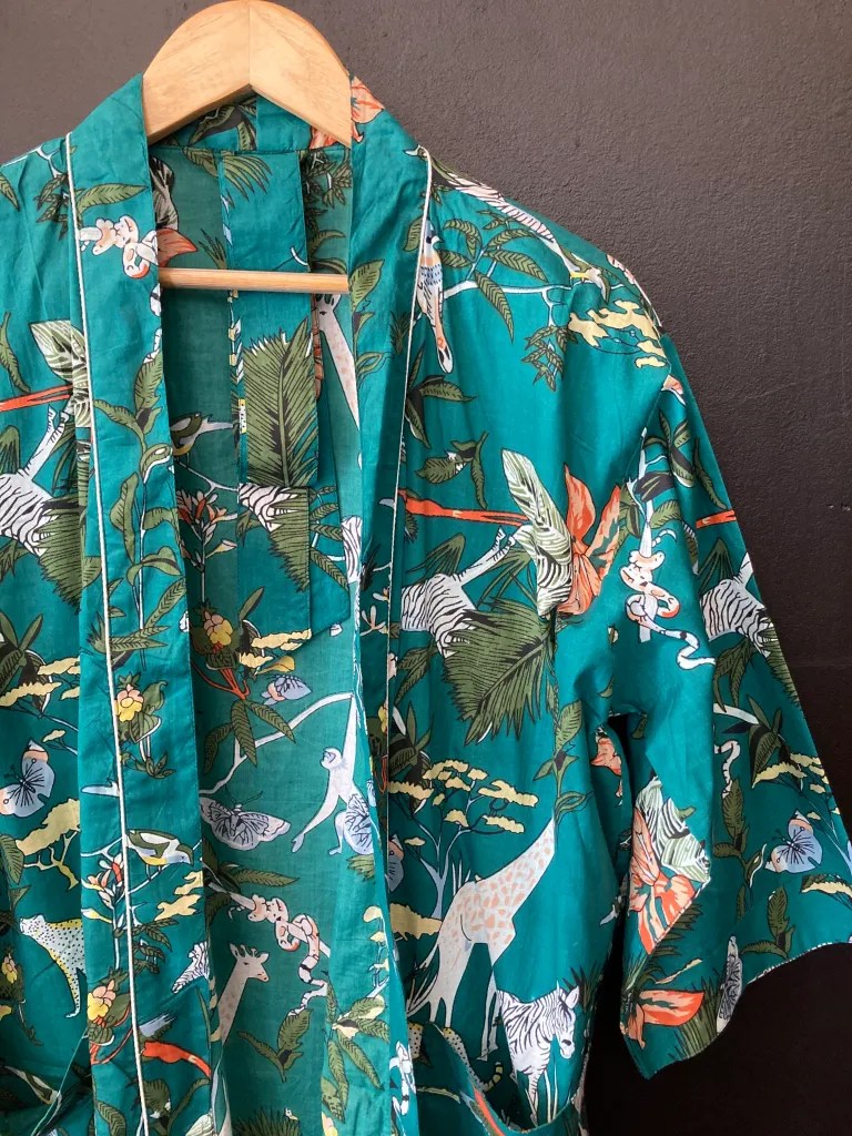 COTTON KIMONO Wanderlust Collectables pure cotton kimonos pockets