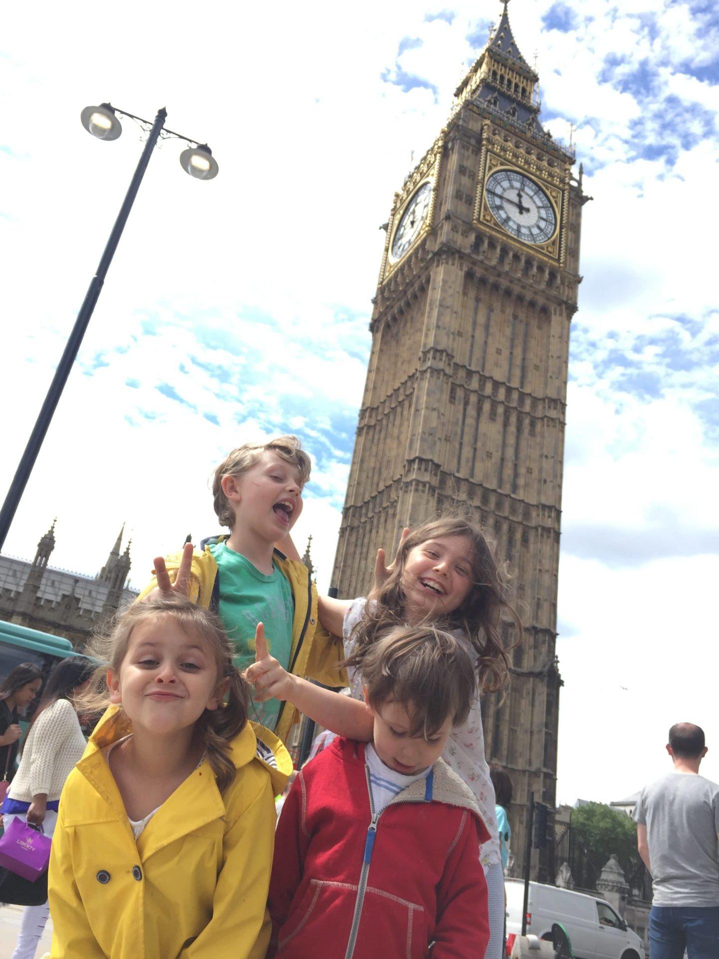 London With Kids 20 Things for Kids to do in London