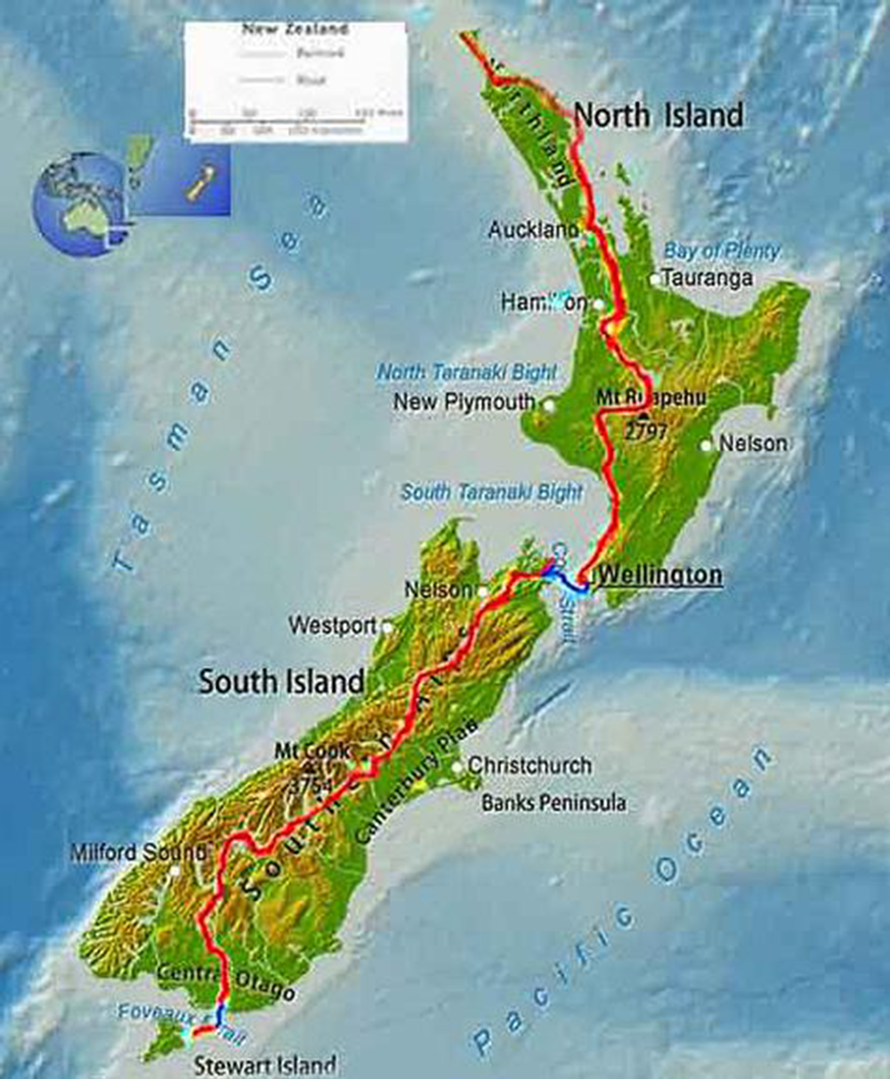 Nieuw Zeeland WanderOli