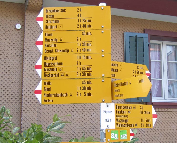 560 Niederrickenbach Ahornalp Brisenhaus Scheidegg Büel