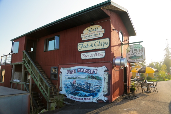 Dockside Fish Market, Grand Marais, MN Wander The Map