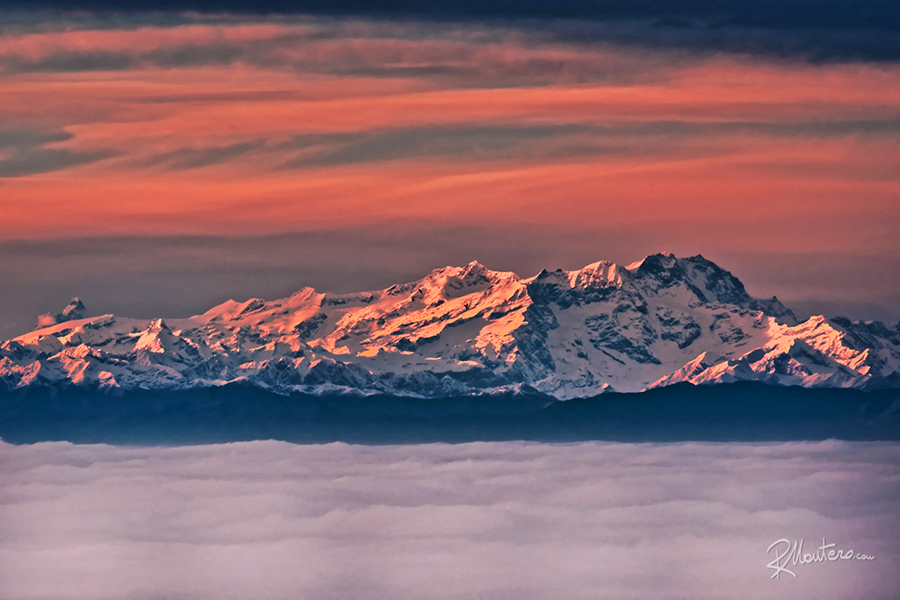 Monte Rosa at Sunset • Wander Your Way