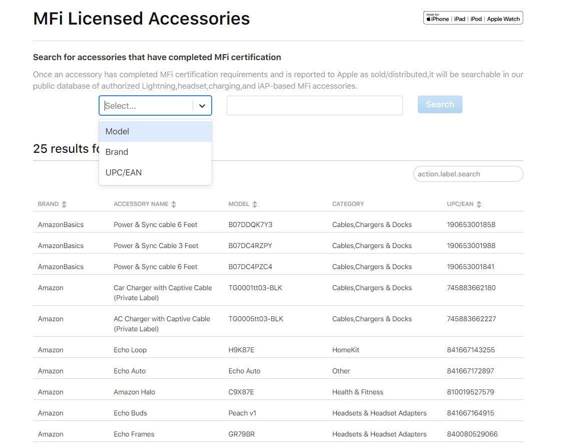 How to check MFI Certification - USB C Cable Manufacturer-Wandkey