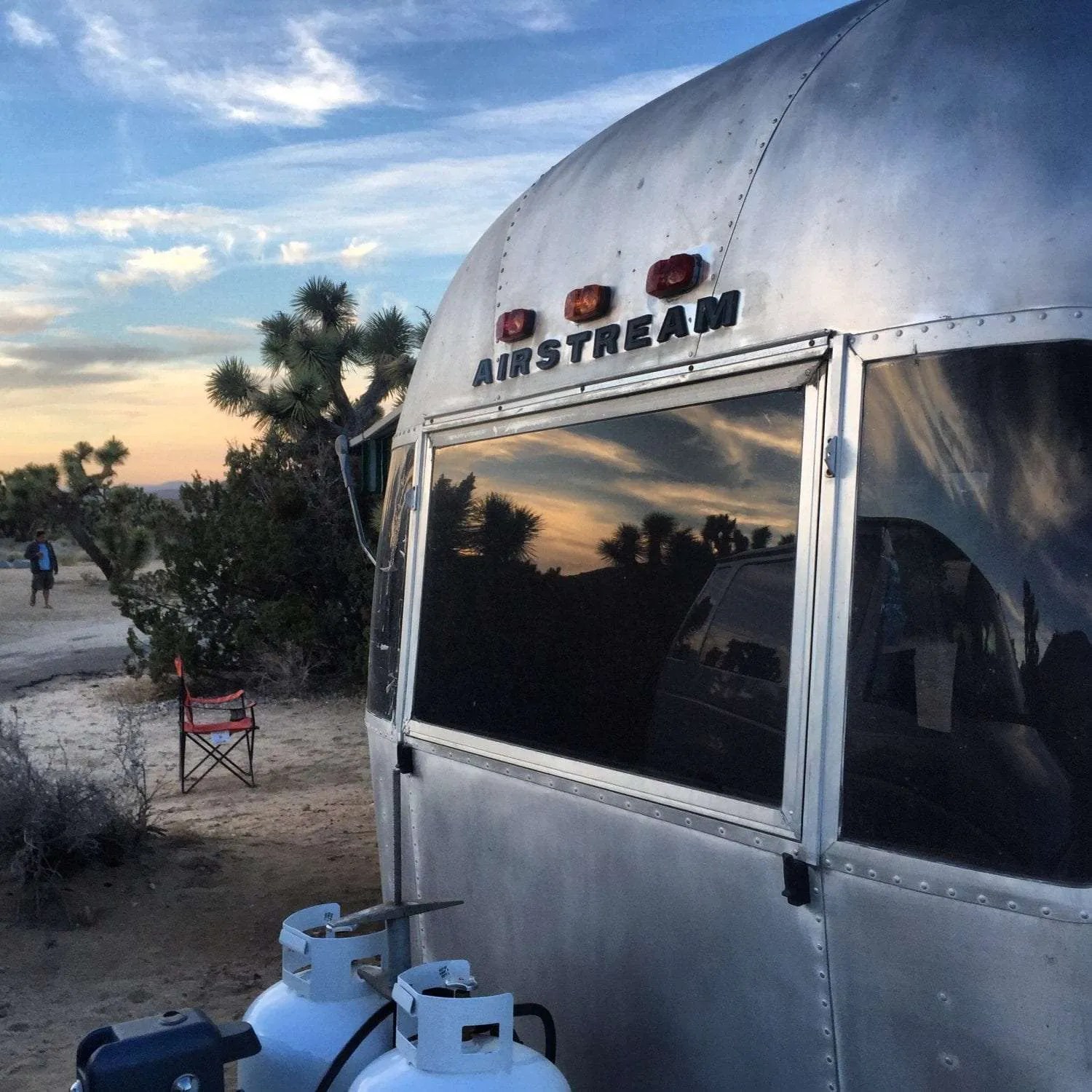 Airstream Caravan in Joshua Tree National Park