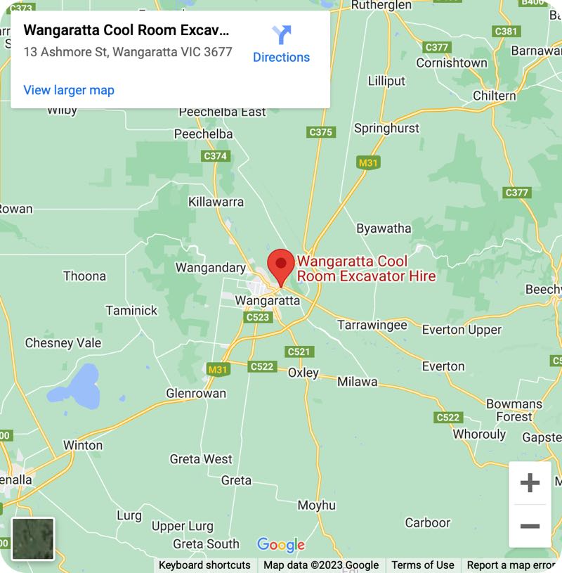 Contact — Wangaratta Coolroom Excavator Hire