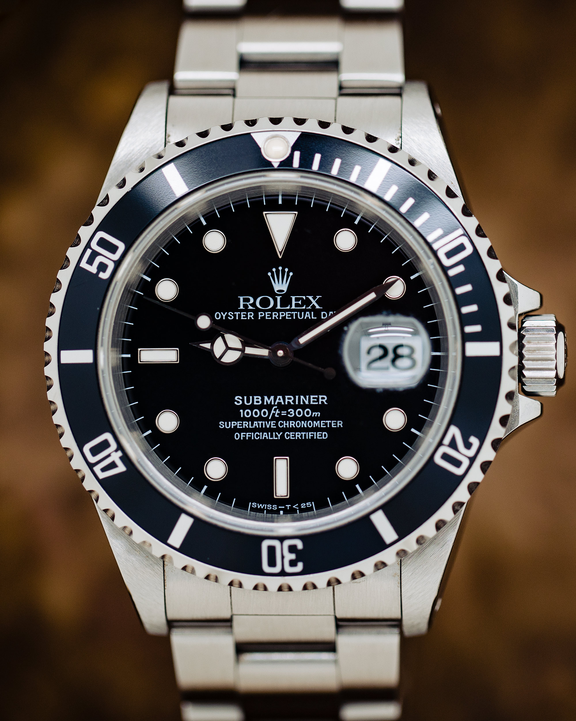 Rolex Submariner ref 16610 Stainless Steel circa 1996 EXCEPTIONAL!