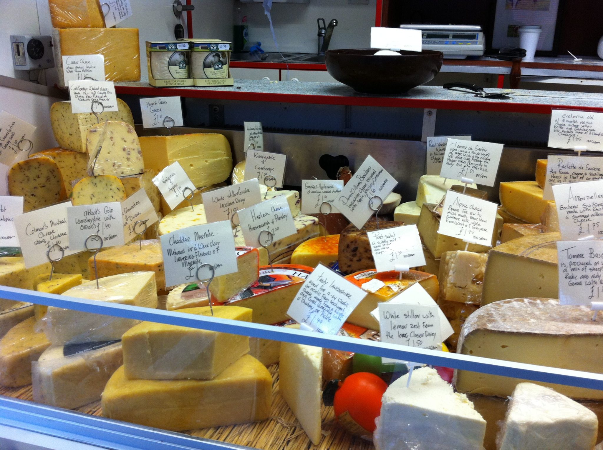 Wanstead farmer’s market Adventures in cheese Wansteadium